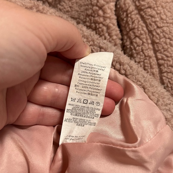 Missguided Pink Faux Fur Jacket, Women's Size 4 - Picture 16 of 16